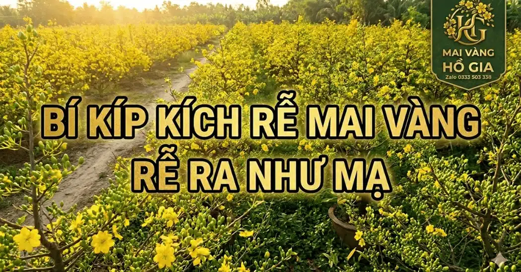 10+ Cách Kích Rễ Mai Vàng Hiệu Quả