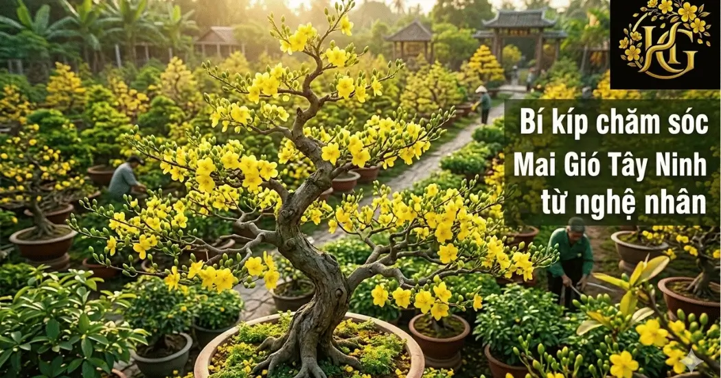 Hoa Mai Gió Tây Ninh: Cách Chăm Sóc & Kỹ Thuật Nở Đúng Tết